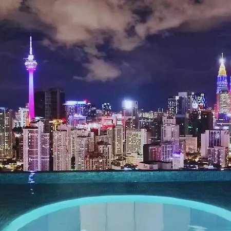Studio With Amazing Klcc View & Infinity Pool At Lalaport Bukit Bintang